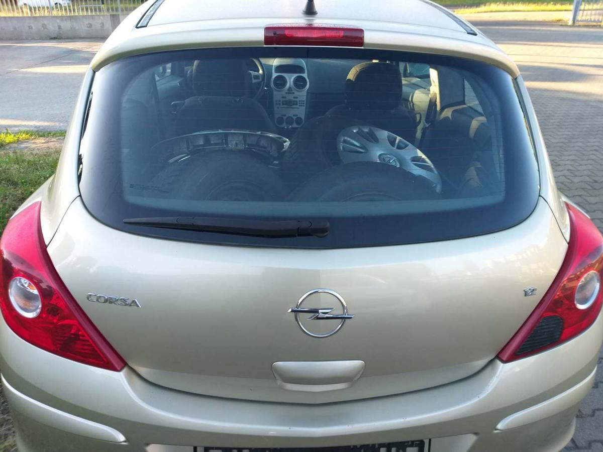 Opel Corsa D original Heckklappe mit Heckscheibe Champagnersilber Z40M 3-Türer Bj.2007